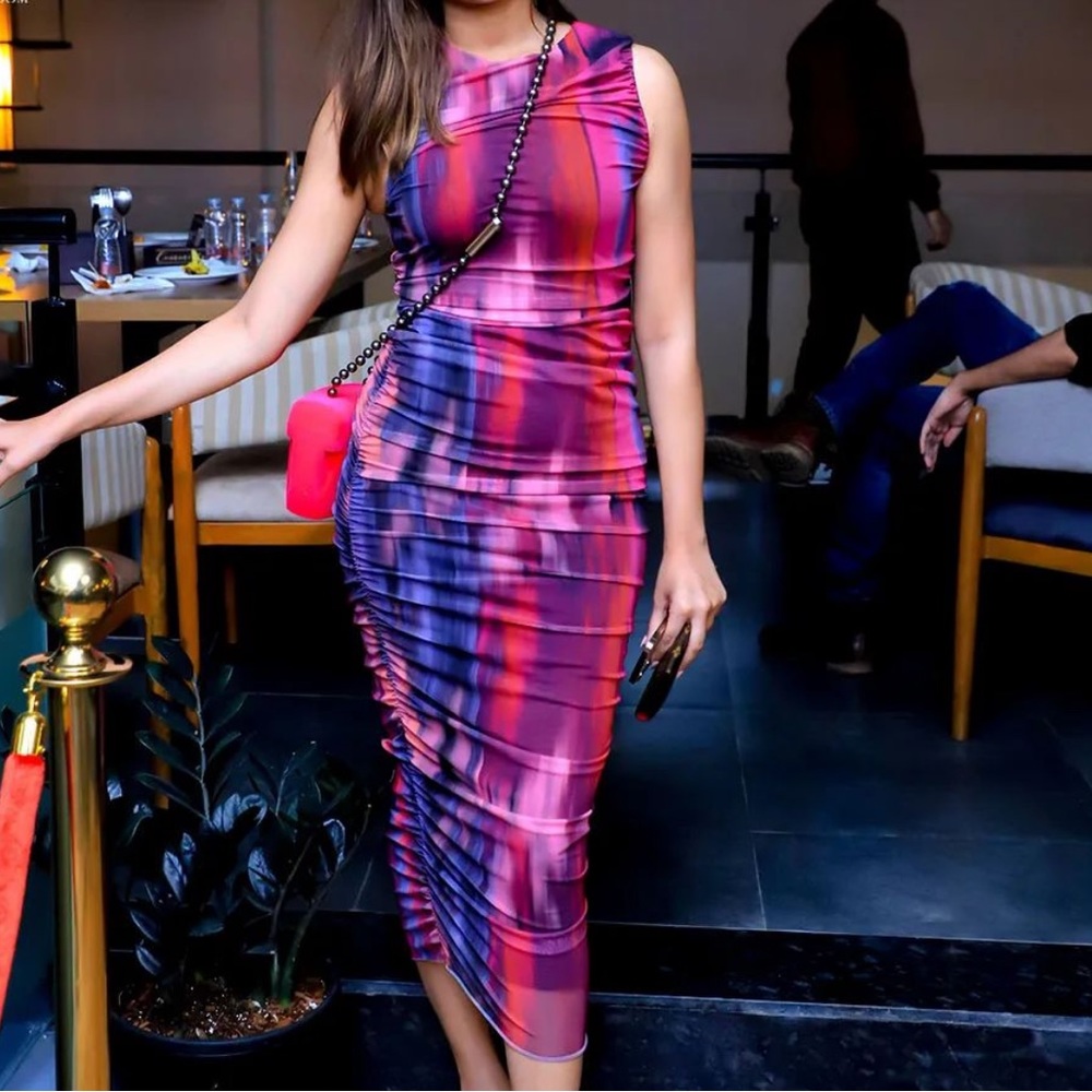 NWOT Zara Midi Tule Dress